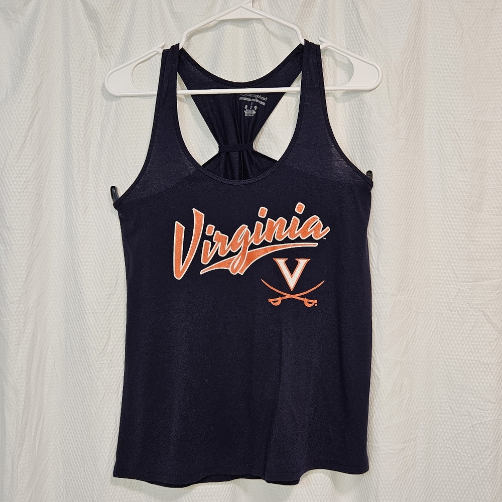 Champion Virginia Cavaliers Women's Racerback Tank Top Size Small